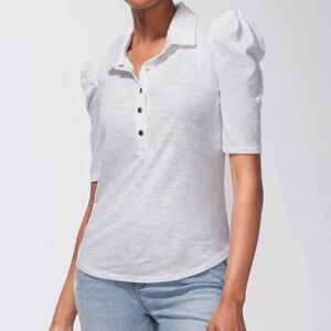 Chico’s Collared Henley Top